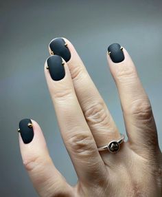 Black Nails Nail Art, Mens Nails, Makeup Nails Art, Nail Art Ideas, Cool Nail Art