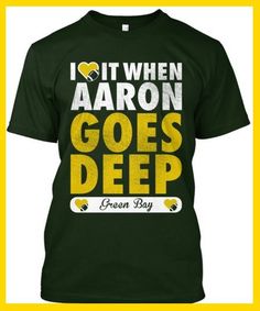 i love it when aaron goes deep green bay