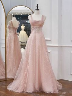 Banquet Outfit, Baju Kahwin, Tulle Long Prom Dress, Princess Prom Dresses, Dress Luxury, Prom Dress Stores, Pink Prom, Prom Dress Inspiration