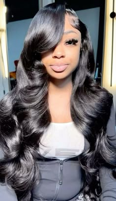 Side Part Lace Front Wigs, Hairstyle Suggestions, Wigs Hairstyles, Lace Fronts, Side Part Hairstyles, Wavy Wigs