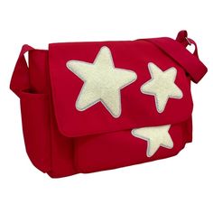 PRICES MAY VARY. 🧸2024 New Star Purse: fashionable star pattern is the popular element of 2024, symbolizing youth and vitality 🧸Star Pattern is Fully Reinforced: the star pattern is all reinforced and not easy to fall off 🧸Multifunctional Use: Perfect for college, shopping, dating, commuting, traveling, the simple design is suitable for matching with any outfit 🧸Great Gift: The Aesthetic tote bag is the perfect gift for her for birthdays, anniversaries, Thanksgiving, Christmas and all other Messenger Bag Aesthetic, Grunge Bag, Cute Messenger Bag, Star Grunge, Y2k Tote Bag, Y2k Acubi, Cute Messenger Bags, Y2k Star, Bag Y2k