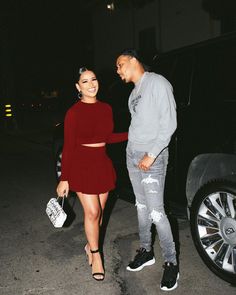 Dinner Wear, Black Relationship Goals, 2 Piece Dress, Skirt Two Piece, Fall Attire, Red Crop Top, Baddie Outfits Casual, Long Sleeve Crop, Two Piece Set