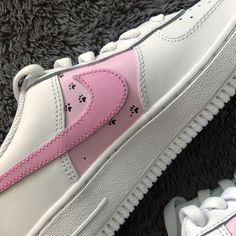 Experience the quality and comfort of the iconic Nike Air Force 1 shoe with this custom Pink Cat design. Constructed with durable materials and cushioning foam sole to ensure all-day wearability, these shoes bring the perfect balance of design and practicality. Enjoy a customized look that celebrates your unique style. Exactly as shown in the pictures. 📷 Brand New & Authentic. 💯 Hand Painted with attention to detail. 👨‍🎨 Waterproof and Flexible. ❤️ Unisex model. Please refer to the Size Char White Low-top Custom Sneakers With Fade Resistance, Custom Pink High-top Fade-resistant Sneakers, Casual Pink Custom Sneakers, Pink Custom Sneakers With Rubber Sole, Pink Synthetic Custom Sneakers With Rubber Sole, Custom Pink Synthetic Sneakers With Rubber Sole, Sporty Pink Custom Fade-resistant Sneakers, Fade-resistant Leather Sneakers With Round Toe, Sporty White Custom Sneakers With Removable Insole