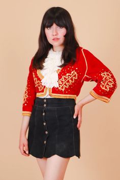 Vintage 1970’s Crimson Matador Velvet Jacket – Miracle Eye Miracle Eye, Magical Women, Brian Jones, 70s Inspired Fashion, 70s Aesthetic, Intelligence Agency, Modern Western, Velvet Jacket, Large Fashion