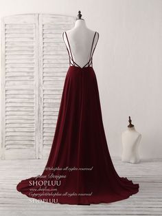 Fitted Backless Chiffon Dress, Backless Chiffon Dress For Prom, Red Chiffon Dress With Fitted Bodice, Chiffon A-line Evening Dress With Fitted Bodice, Sheer Chiffon Dress For Prom Season, Flowy Sheer Dress For Prom, Sheer Fitted Chiffon Prom Dress, Fitted Sheer Chiffon Prom Dress, Sleeveless Chiffon Evening Gown