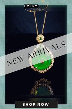 Style Gold Green Agate Zircon Circular Pendant Necklace Daily Hairstyles, Green Agate, Women's Jewelry And Accessories, Womens Jewelry Necklace, Agate, Jewelry Necklaces, Women Jewelry, Pendant Necklace, Women Accessories