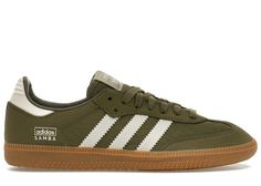 adidas Samba OG Focus Olive Gum Olive Sneakers, Chubby Fashion, Adidas Samba Og, Hot Sneakers, Pretty Shoes, Adidas Samba, Adidas Yeezy, Jordan Retro, Adidas Shoes