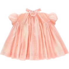 Tent Dress with Puff Sleeves, Pink - OMAMImini Dresses | Maisonette Girls Tent, Dress With Puff Sleeves, Tent Dress, Puffy Sleeves, Trending Today, Kids Wear, Party Time, Puff Sleeves, Stand Up