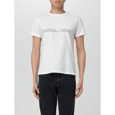 Spring/Summer 2024 Saint Laurent T-Shirt Men White Size Type: Int Sku: Gig-663278y37aw ~ 9744 Welcome To The Official Luosophy Poshmark Closet! Luosophy Is A Luxury Brand Reselling Company Founded In San Diego, Ca From 2016. All Our Products Are Imported From Italy And Sold In The Usa. We Do Our Best To Provide High Fashion, Luxury Items At Affordable Prices. We Guarantee All Our Products Are 100% Authentic. Shop With Us And You Will Forget About Shopping At Department Or Brand Name Stores. Our Summer Relaxed Fit T-shirt With Logo, Modern Logo Tops For Summer, Modern Summer Tops With Logo, Black Silk Shirt, Saint Laurent Shirt, Wool Sweater Men, Blue Denim Shirt, Leopard Print Sweater, Turtleneck Sweatshirt