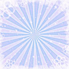 an abstract blue and white background with sunbursts in the center, stars and snow flakes