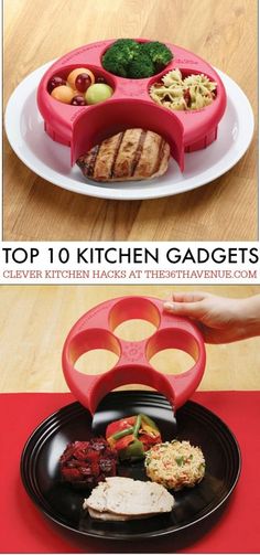 the top 10 kitchen gadgets on this plate