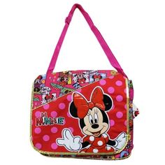 Messenger Bag, Size: ~15" x 12" x 5"; Licensed Product Size: one size.  Color: Multicolor.  Gender: female.  Age Group: adult. Disney Themed Multicolor Bags For Fan Events, Themed Multicolor Bags For Disney Fan Events, Cartoon Character Print Bags For Everyday Use, Cartoon Style Multicolor Rectangular Bag, Fun Multicolor Bag With Character Print, Playful School Bag With Character Print, Playful Multicolor Bags With Character Print, Playful Multicolor Character Print Bags, Playful Character Print Multicolor Bag