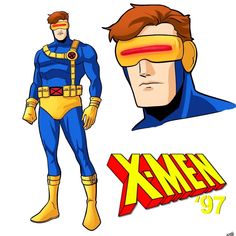 an image of the x - men character with blindfolds