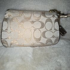 Nwot Pristine Condition. No Tears,Rups,Rubbing, Nor Stains. This Rose Gold Wristlet Is Perfect When Tou Don't Care To Be Weighed Down W A Heavy Purse. Grab Your Lip Gloss, Money, And Keys And Head Out. Coach Gold Clutch Wristlet, Gold Coach Clutch Wristlet, Elegant Gold Coach Wristlet, Coach Elegant Wristlet Gift, Elegant Coach Wristlet Perfect For Gifts, Elegant Coach Wristlet For Gift, Elegant Coach Wristlet As Gift, Coach Clutch, Gold Horse