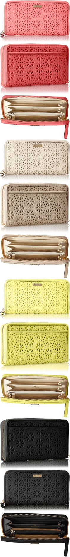 kate spade new york Cedar Street Perforated Lacey Wallet Michael Kors Store, Michael Kors Outlet, Kate Spade Purse, Handbags Michael Kors, Cute Bags, Best Christmas Gifts, Online Sale