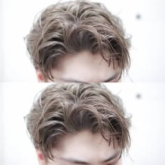 Massey Hairstyle, Messy Pompadour Men, Men’s Hair Inspiration, Men Hair Styles 2022, Cow Lick Hairstyles Men, Wavy Hair Styles For Men, Short Sides Messy Top Men, Side Part Wavy Hair Men, Guy Hair Styles Short