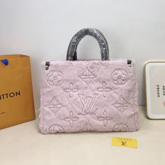 1:1 Replica Bags  Measurements: 38 x 26 cm / 15 x 10.2 inches   This Product Is of The High Quality.  The Production Time is 4-6 Working Days.  Includes Box, Dust Bag.., Lv Onthego, The High, Dust Bag, Louis Vuitton, Monogram, High Quality, Pink