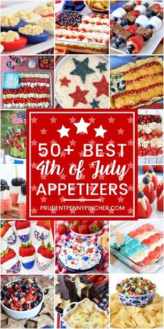 the best 4th of july appetizers and desserts to serve at any party