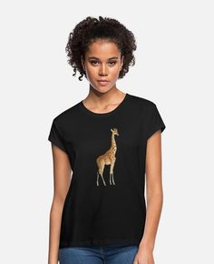 Wild Animal, Tshirts Online, Shirt Online, Animals Wild, Hand Drawn, How To Draw Hands, Loose Fitting, T Shirt, Black