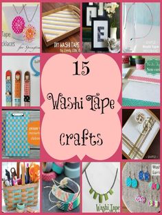 the top ten wash tape crafts