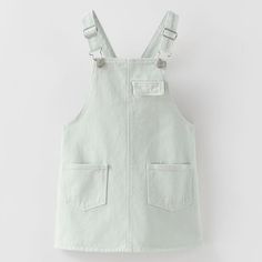 Cute Zara Overall Dress In Sea Green For Toddler Girl, Brand New, With Labels, Pet And Smoke Free House Summer Casual School Pinafore Dress, Casual Summer School Pinafore Dress, Casual Summer Pinafore Dress For School, Solid Color Spring School Dress, Casual Solid Dresses For School, Green Casual School Dress, Casual Green School Dresses, Green Casual Dress For Playdate, Casual Green Dresses For Playdate