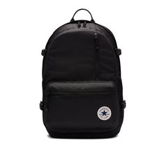 Up for anything with multi-functional pockets and an easy-carry design, this bag has your back. Converse Straight Edge Backpack Polyester In Black Black Converse Backpack, Mochila Converse, Converse Backpack, Converse Bag, Black Backpack School, Work Backpack, Back To School Backpacks, Unisex Backpack, 2023 Vision