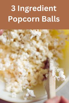 easy popcorn balls made without corn syrup Christmas Food Desserts