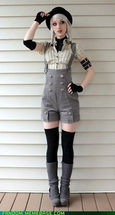 Steampunk Mode, Moda Steampunk, Jumper Shorts, Mode Steampunk, Steampunk Couture, Steam Girl, Steampunk Costume, Steampunk Clothing, Los Angeles Style