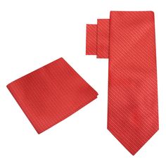 Introducing Our Solid Red Check Textured Silk Necktie Collection Dress to impress with our latest addition to the accessory game - the Solid Red Check Textured Silk Necktie. Crafted with meticulous attention to detail, this necktie blends sophistication with a touch of flair, perfect for any discerning gentleman's wardrobe. Design and Dimensions: Available in two widths, our necktie comes in a traditional 3.25" width for a classic look, or a sleek 2.5" width for those who prefer a modern touch. Choose between regular length (60" inches) or extra-long (63" inches) to ensure the perfect fit for any stature. Options Galore: Customize your ensemble with our versatile options. Pair your necktie with a matching pocket square for a polished look, or opt for our abstract grey and red geometric poc Classic Red Neckwear Perfect For Gifts, Fitted Red Neckwear For Gift, Red Fitted Neckwear For Gift, Red Standard Tie For Gift, Red Standard Tie As A Gift, Red Standard Tie As Gift, Business Red Neckwear With Inside Ties, Brown Bow Tie, Grey Bow Tie