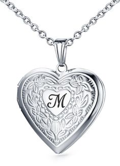 PRICES MAY VARY. 💕Hypoallergenic Material💕: Love Heart Initial locket necklace that holds pictures,made of Stainless Steel,18K Gold plated,shiny mirror finish,last for long time,never turn your skin green like the cheap jewelry. Light-weight design give you a comfortable wearing experience. 💕PERFECT GIFT💕: Initial letter locket necklace . The best gift for yourself, your family, your friends and the ones you love.Ideal Gifts for Christmas, Mother's Day,Birthday, Valentine's Day, Graduation G Locket Necklaces, Letter Love, Gold Locket Necklace, Memory Locket, Locket Pendant Necklace, Jewelry Lockets, Photo Memories, Heart For Kids, Best Birthday Gifts