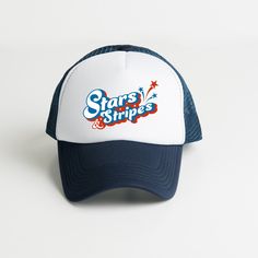 Looking for a cute versatile hat to wear this summer? Make sure to grab one of our Stars And Stripes Firework Foam Trucker Hats! This fun anda comfortable hat is the perfect accesory for any outfit. The bright color adds a pop of summer to any outfit. These hats are adult one size fits most. Stars And Stripes, Bright Color, Trucker Hats, Ice Blue, Blue Ocean, Fireworks, Army Green, Grey And White, Trucker Hat