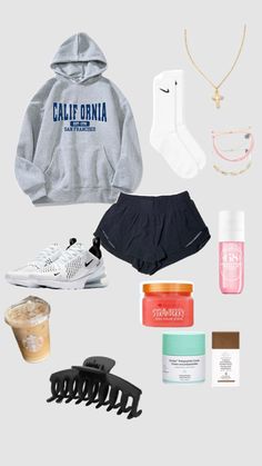 Outfit Ideas For School Shorts, Simple Outfits For School, Cute Nike Outfits, Outfit Inspo Casual, Cute Outfits For School