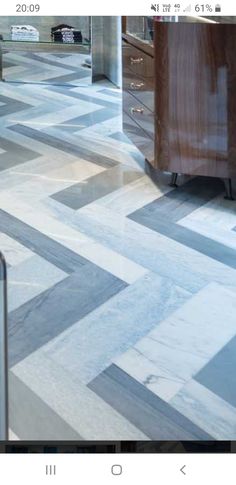 an image of a marble floor in the middle of a room