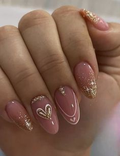 Uñas Cute, Nail Extensions Acrylic, Nail Art Noel, Glitter Nails Acrylic, Beauty Hacks Nails, Elegant Nail Art, Sassy Nails, Nail Drawing, Gel Nail Art Designs