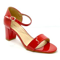 Perfect Dress Shoes for Gift or Casual Night on the Town!! MONEY BACK GUARANTEE  Worry-free shopping. Get the item you ordered, or your money back,  on virtually all items. * The size is subject to availability. Red Summer Heels For Formal Occasions, Formal Fitted Red Sandals, Shoes For Gift, Mid Heel Shoes, Women Heels, Gladiator Heels, Women's Evening Dresses, Red Heels, Confident Woman