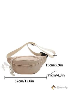 Bird in Bag - Womens Casual Shoulder Body Chest Bag With Waist Pack Functional Beige Bags, Large Capacity Beige Pouch Belt Bag, Beige Belt Bag With Zipper Pocket For Daily Use, Beige Bag, Womens Casual, Waist Pack, Bird In Bag, Chest Bag, Sling Bag