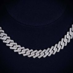 ICECARTEL exclusive 12MM Moissanite Miami Cuban Link Chain is now available, made of 925 sterling silver and PVD plated with a thick layer of 14K Gold. At 20 inches, this moissanite miami cuban link chain weighs exactly 105 grams and has a total diamond carat weight of 8.44 CTW. This moissanite miami cuban link chain is iced out with round, colorless (D-Color), VVS moissanite flawless diamonds, placed in a prong diamond setting. All of the diamonds on this moissanite cuban necklace are guarantee Cuban Necklace, Flawless Diamond, Miami Cuban Link Chain, Miami Cuban Link, Miami Cuban, Diamond Settings, Diamond Carat, Cuban Link Chain, Cuban Link