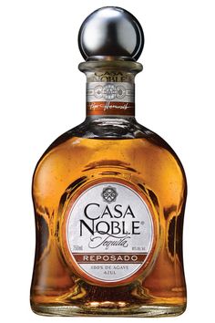 a bottle of casa noble reposado