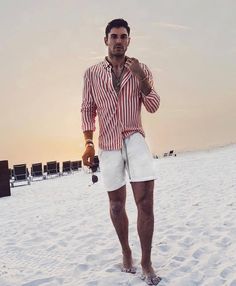 Beach Club Outfit Men, What To Wear On A Boat, Summer Outfits Men Beach, Cruise Attire, Vacation Outfits Men, Mens Summer Fashion Beach, Holiday Outfits Summer, Men Mode