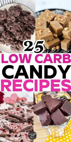 25 low carb candy recipes