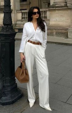 Wide Leg Pants Outfit, Leg Pants Outfit, בר מצווה, Classy Work Outfits, Thanksgiving Outfit, 가을 패션, Professional Outfits, New Classic, Casual Fall Outfits