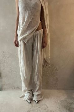 COTTON SUMMER PANTS - Etsy South Korea Unique Pants Cotton, Wide-leg Linen Harem Pants For Beach, Italian Summer Style, High-waisted Linen Harem Pants For Loungewear, Wide-leg Linen Harem Pants For Loungewear, Tassel Outfit, Bohemian Wide-leg Parachute Pants For Loungewear, Wedding Slippers, Cotton Outfit