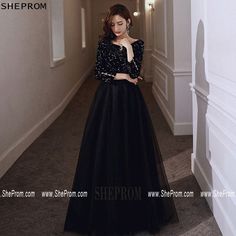 Long Dresses Long Sleeve, Trendy Dress Styles, Dresses A Line, Long Formal Dress, Line Dresses, Long Sleeve Dresses, Trendy Dress, A Line Dresses, Prom Formal