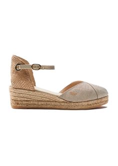 PRICES MAY VARY. Women's fashion shoes: You'll get compliments galore when you step out in our Pubol Canvas espadrille wedges. These espadrille wedges shoes are classic, sleek and charming with breathable materials, a delicate ankle bucket strap and inner soles that are as soft as the air. A sturdy 2” heel makes these shoes great for walking and the flattering V-vamp toe will turn heads wherever you go. Handmade with love: With superior craftsmanship and extra padded comfort, these women's shoes Wedges Shoes, Sandal Platform, Low Wedges, Espadrille Wedge, Work Party, 2 Inch Heels, Natural Jute, Casual Work, Espadrilles Wedges