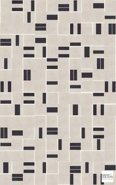 an abstract tile pattern with black and white squares on the bottom half of each square