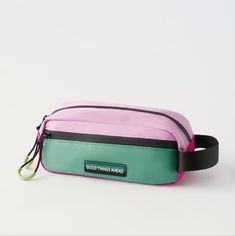 Brand New Pink Pencil Case With Removable Pouch For Travel, Pink Zipper Pouch Pencil Case, Pink Rectangular Pencil Case With Removable Pouch, Trendy Pink Pencil Case For Travel, Functional Pink Pencil Case With Removable Pouch, Trendy Pink Pouch With Removable Feature, Trendy Pink Pouch With Removable Pouch, Trendy Pink Pouch With Removable Section, Trendy Pink Pouch For Everyday Use