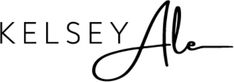 the logo for kelsey aleger, an american restaurant and bar in new york city