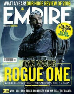 the cover of empire magazine featuring star wars'rougone