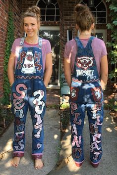 Image result for high school hallway fashion Football Overalls, Varsity Cheer, Twin Day