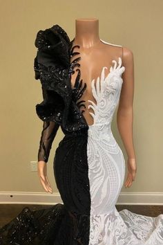 Shop Wedding, Special Occasion Dresses and Flower Girl Dresses | Luulla Black Evening Dress For Costume Party Or Prom, Black Evening Dress For Costume Parties And Prom, Black Ruffle Gown For Prom Season, Black Ruffled Gown For Prom Season, Black Mermaid Dress For Wedding And Prom, Black Mermaid Dress For Wedding And Prom Season, Black Mermaid Dress For Prom, Black Mermaid Dress With Sweep Train For Wedding, Black Fitted Mermaid Dress